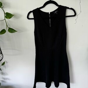 Black A-line Dress